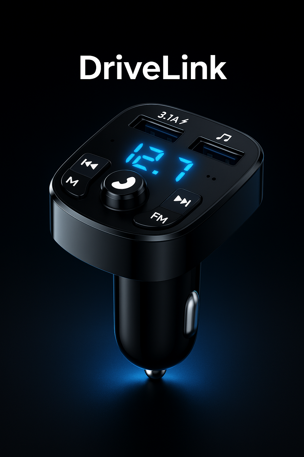 DriveLink™ — جهاز القيادة الذكي لتوصيل الهاتف بالسيارة بسهولة ووضوح